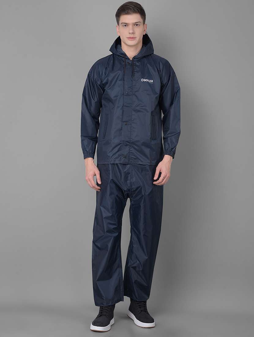 men solid long sleeve rain suit set  - 21971869 -  Standard Image - 1