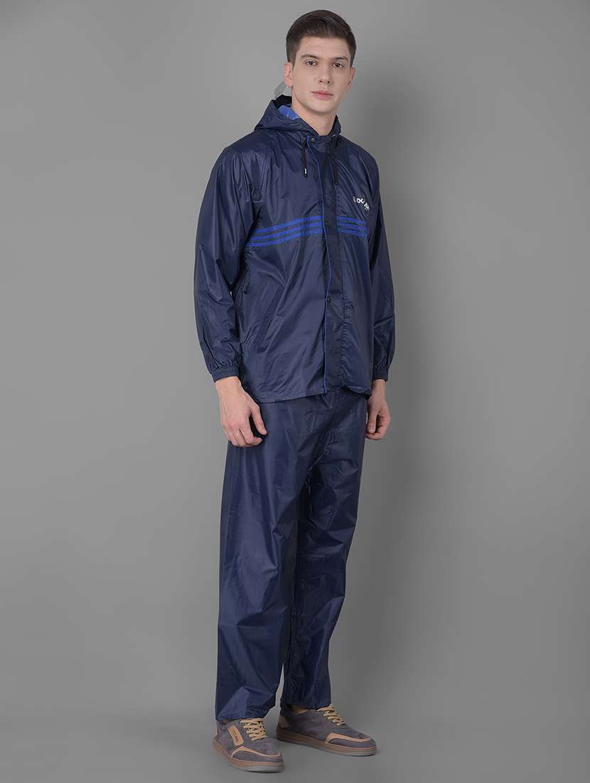 men solid long sleeve rain suit set  - 21971876 -  Standard Image - 1