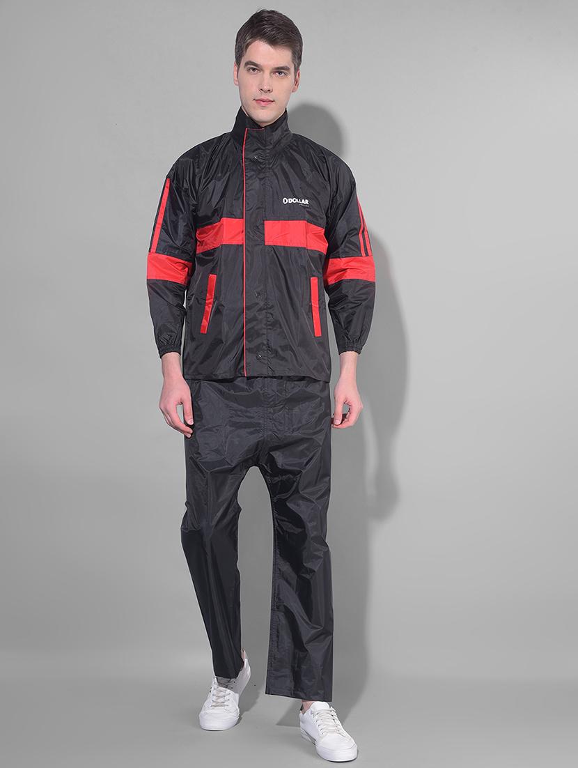 men striped long sleeve rain suit set  - 21971879 -  Zoom Image - 0