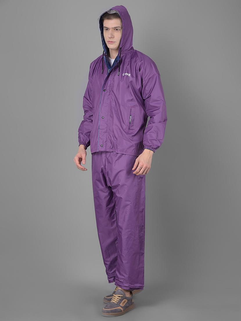 men solid long sleeve rain suit set  - 21971882 -  Standard Image - 1