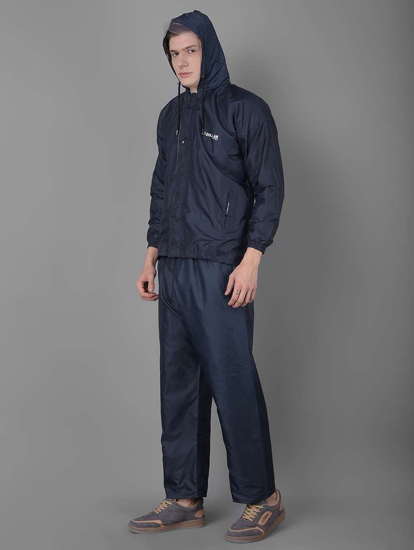 men solid long sleeve rain suit set  - 21971883 -  Standard Image - 1