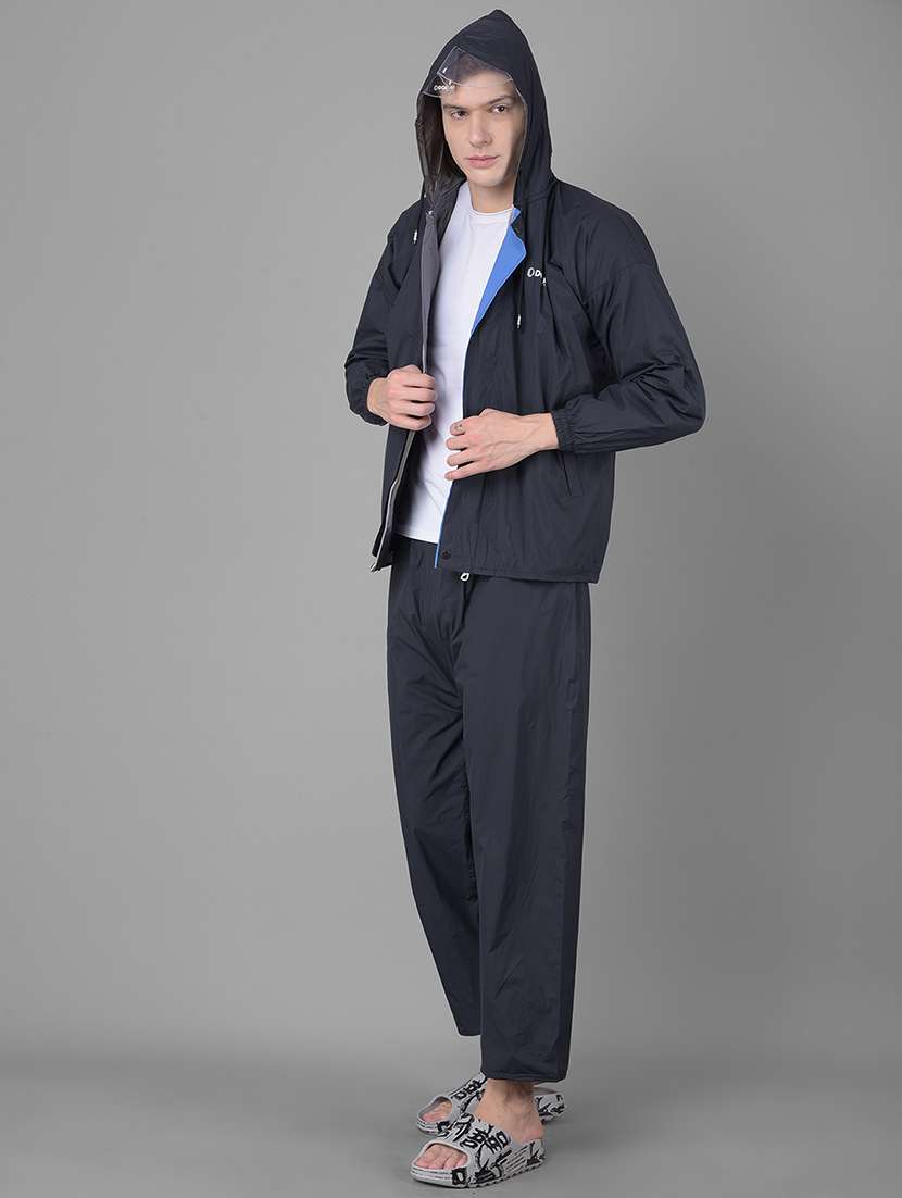 men solid long sleeve rain suit set  - 21971892 -  Standard Image - 1