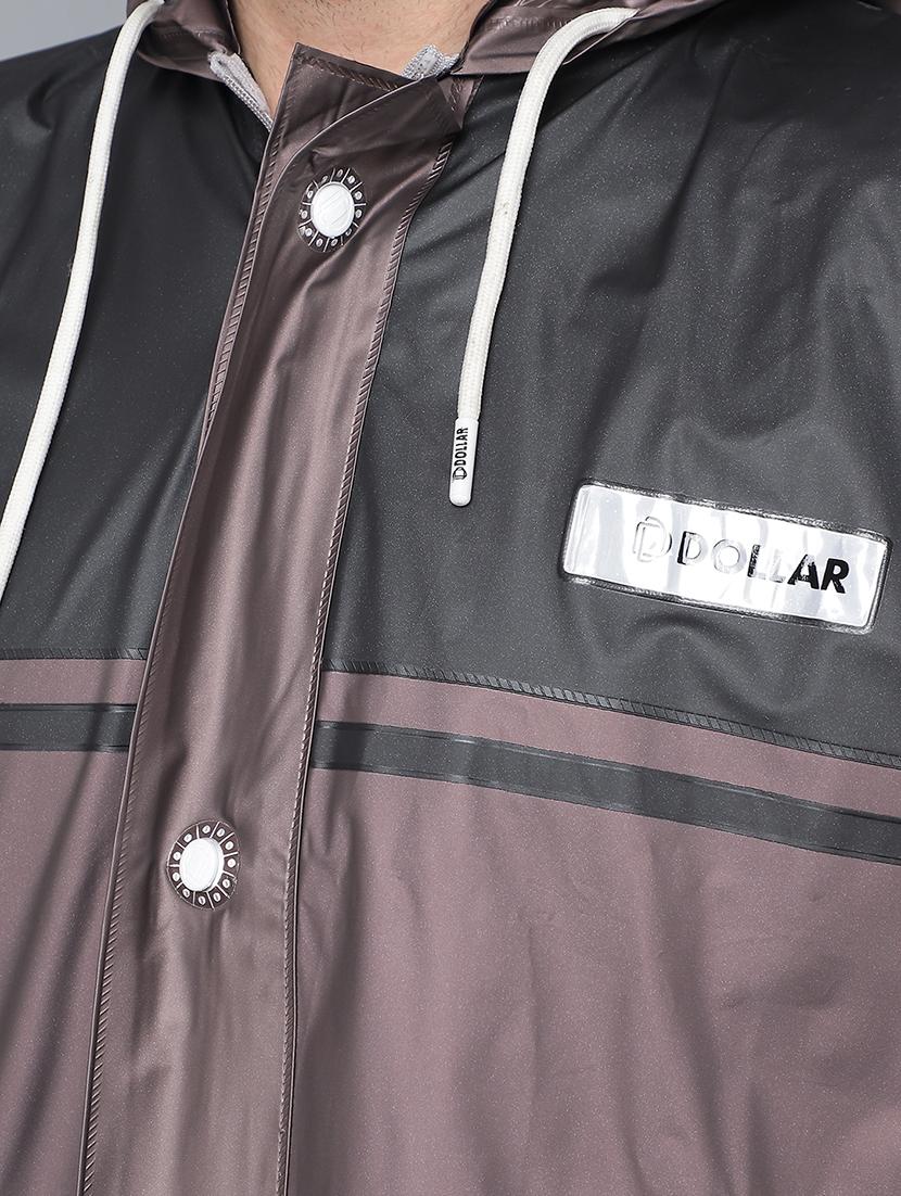 men color block long sleeve rain suit set - 21971925 - Standard Image - 4
