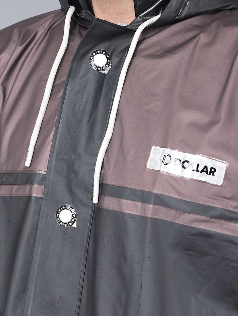 men color block long sleeve rain suit set  - 21971937 -  Standard Image - 4