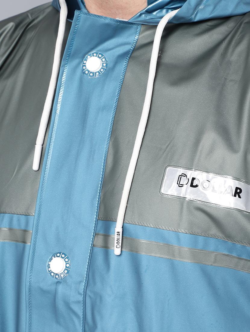 men color block long sleeve rain suit set - 21971938 - Standard Image - 4