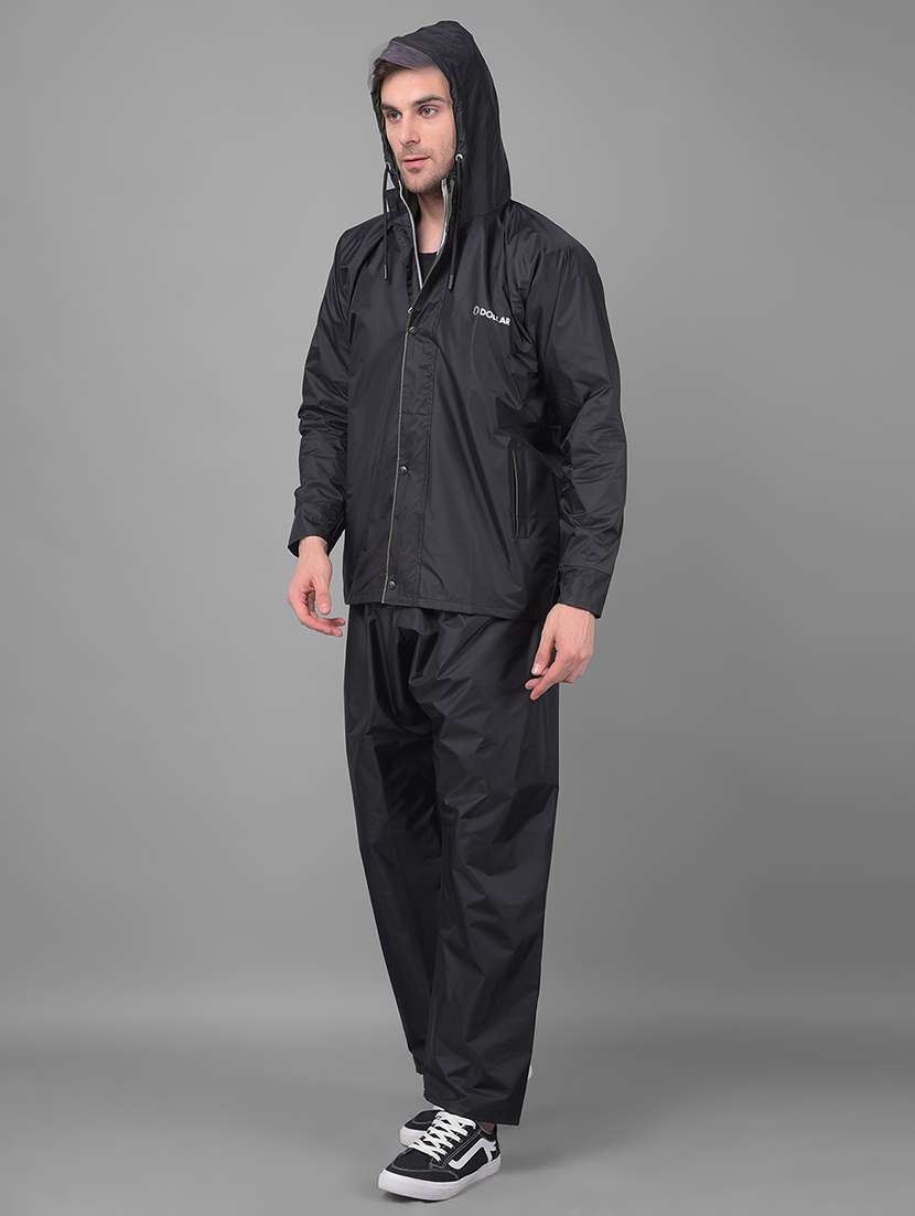 men solid long sleeve rain suit set  - 21971981 -  Standard Image - 1
