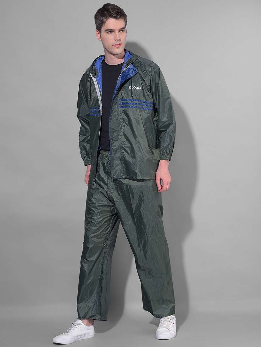 men solid long sleeve rain suit set  - 21972052 -  Standard Image - 1