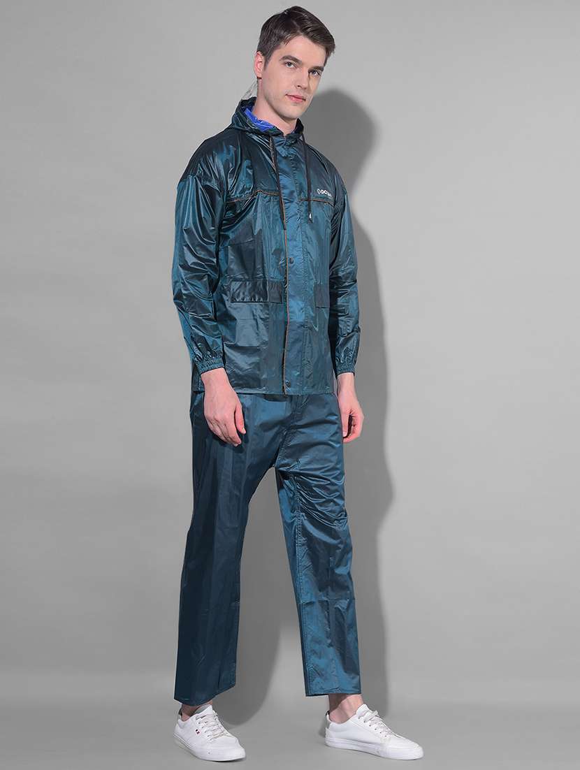 men solid long sleeve rain suit set  - 21972057 -  Standard Image - 1
