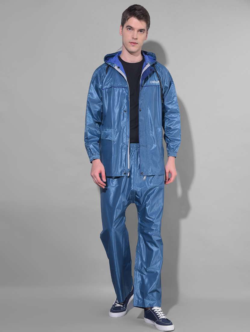 men solid long sleeve rain suit set  - 21972059 -  Standard Image - 1