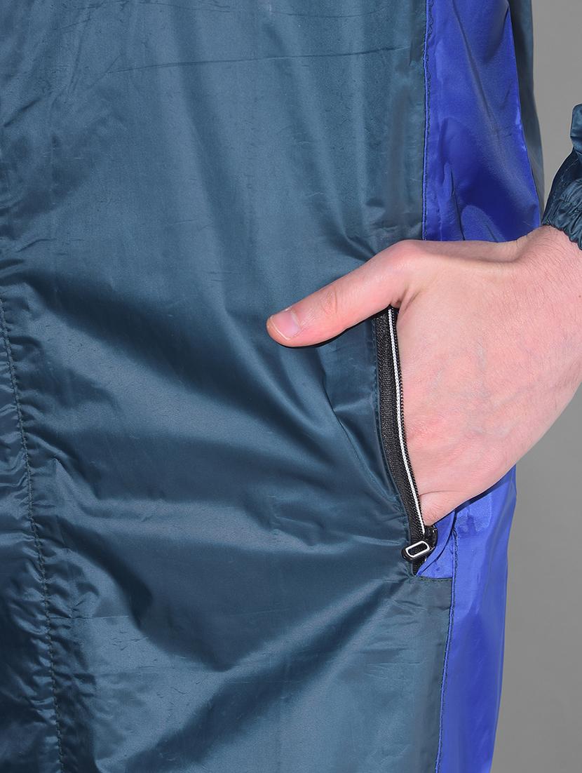 men color block long sleeve rain suit set - 21972066 - Standard Image - 4