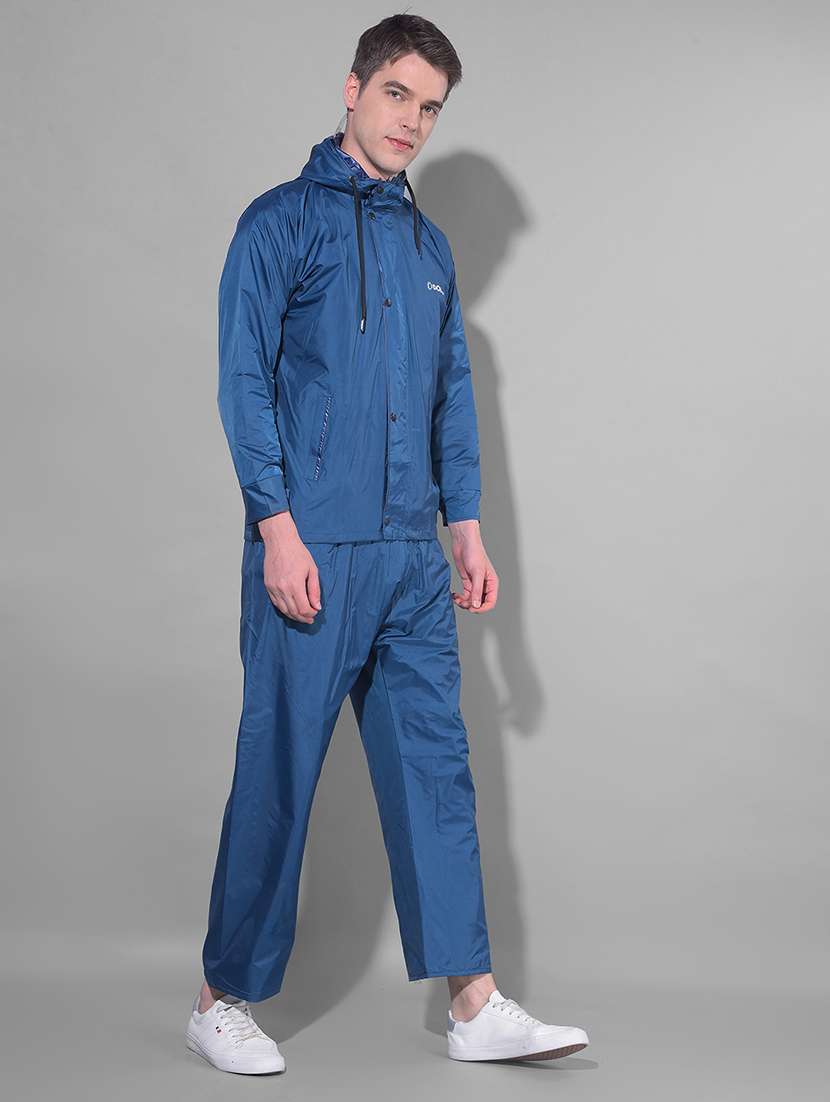 men solid long sleeve rain suit set  - 21972112 -  Standard Image - 1