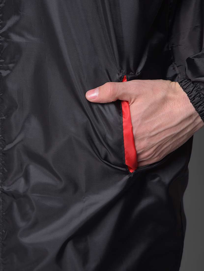 men solid long sleeve rain suit set - 21972152 - Standard Image - 4