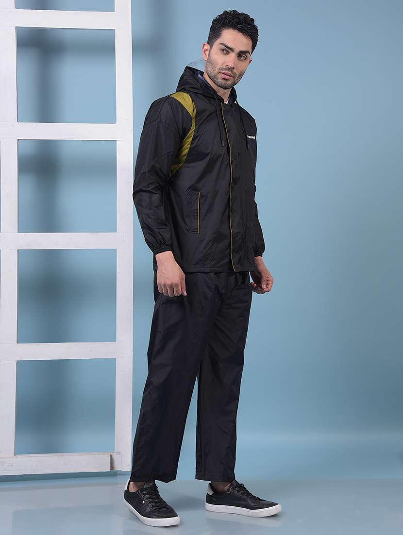 men solid long sleeve reversible rain suit set  - 21972156 -  Standard Image - 1