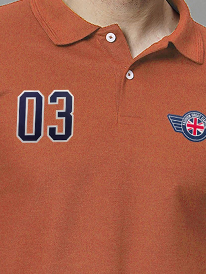 men logo print short sleeve regular fit polo t-shirt - 21972441 - Standard Image - 4