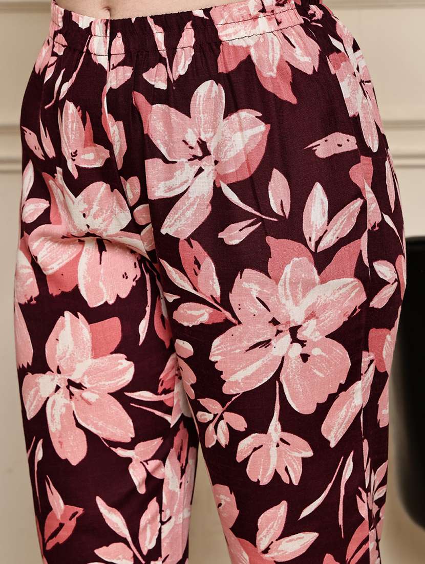 women three quarter sleeve kurta pant with dupatta set - 21972464 -  Standard Image - 4