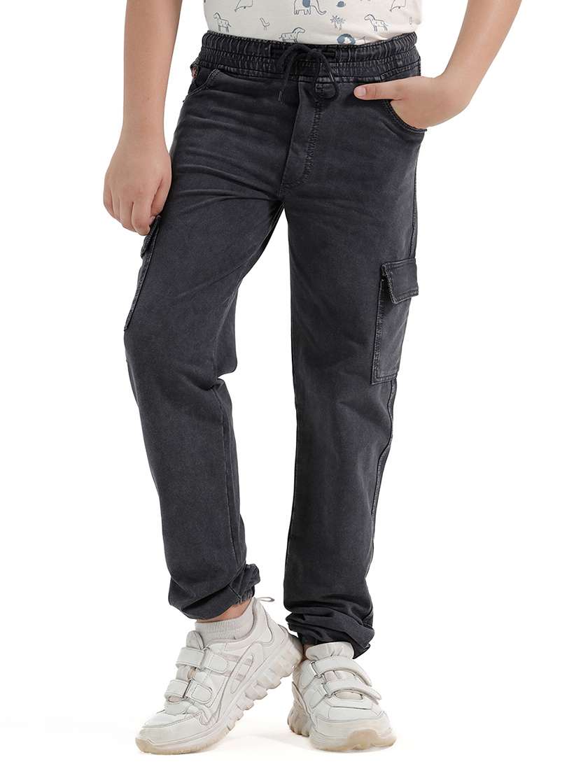 boys washed mid rise cargo - 21972500 -  Standard Image - 1