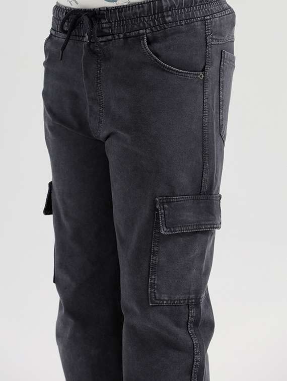 boys washed mid rise cargo - 21972500 -  Standard Image - 4