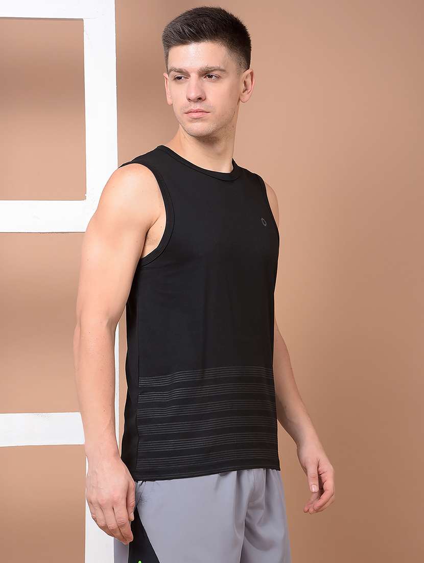 men pack of 2 striped sleeveless vest - 21972725 -  Standard Image - 1