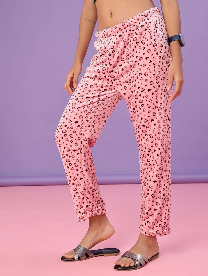 women printed mid rise winter wear pyjama - 21973830 -  Standard Image - 1