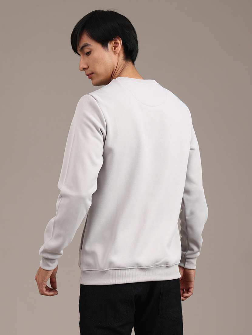 men printed long sleeve regular fit sweatshirt - 21974589 -  Standard Image - 4