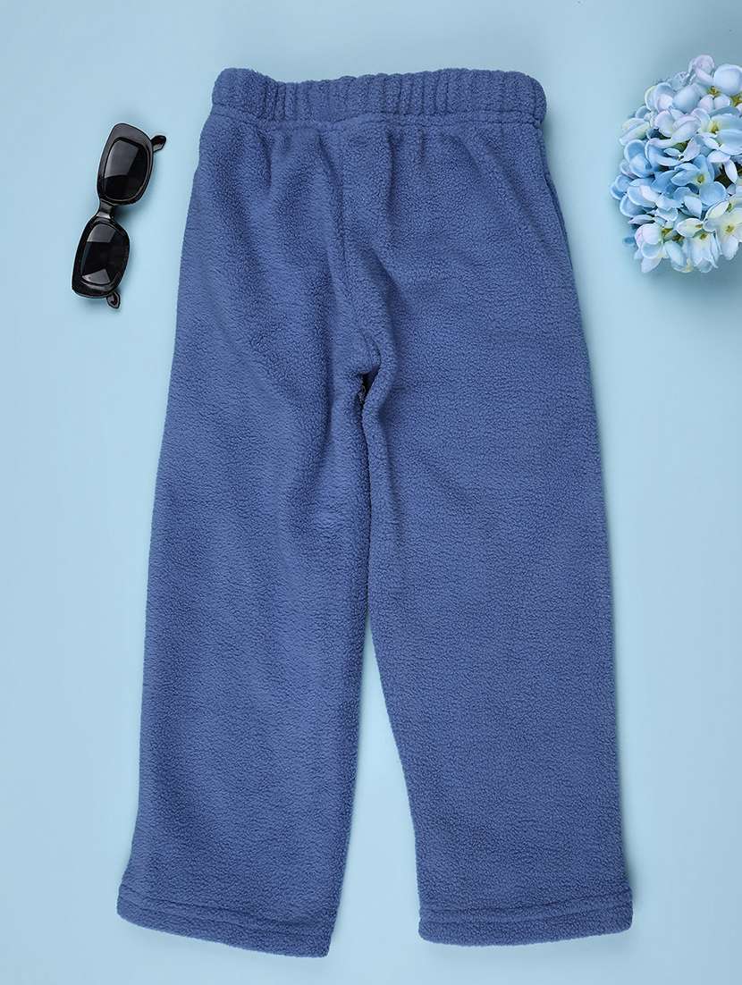 boys solid mid rise winter wear pyjama - 21974752 -  Standard Image - 1