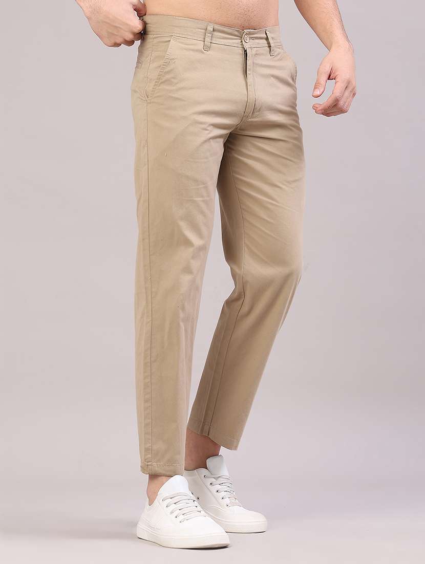 men sold mid rise casual chino - 21974754 -  Standard Image - 1