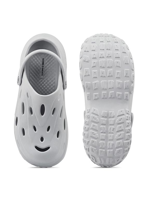 men grey solid crocs - 21974850 - Standard Image - 4
