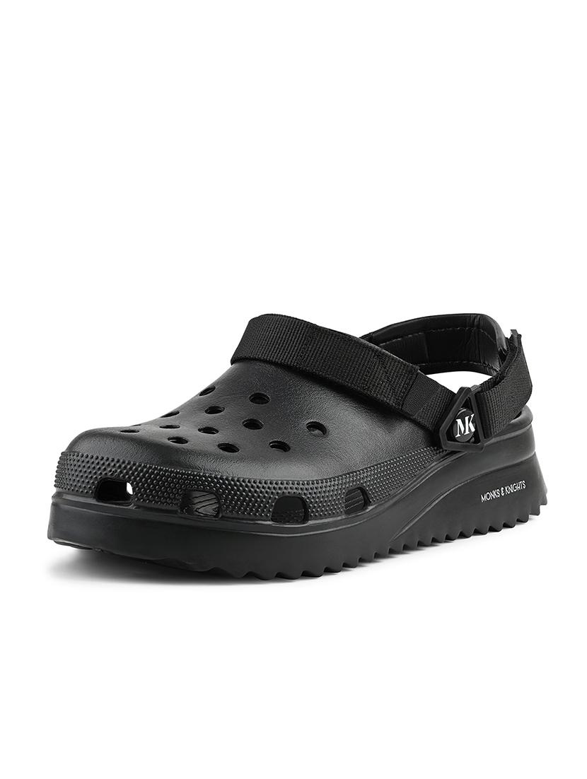 men black solid crocs  - 21974851 -  Standard Image - 1