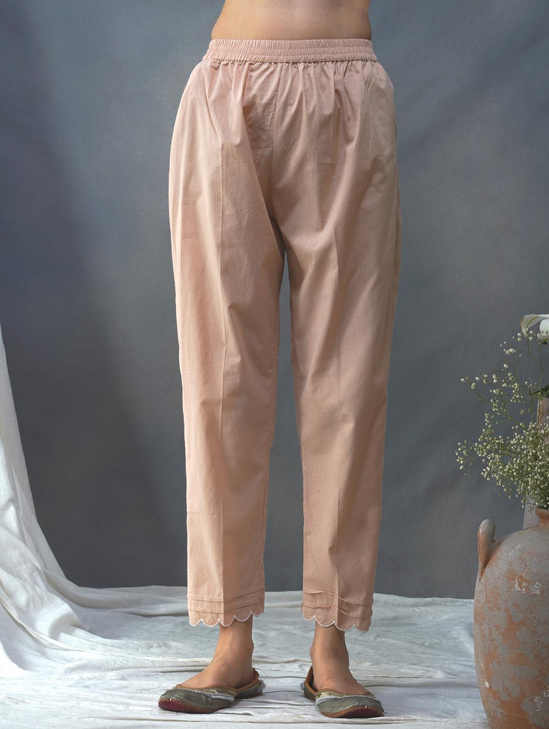 women three quarter sleeve kurta pant with dupatta set - 21975157 - Standard Image - 4