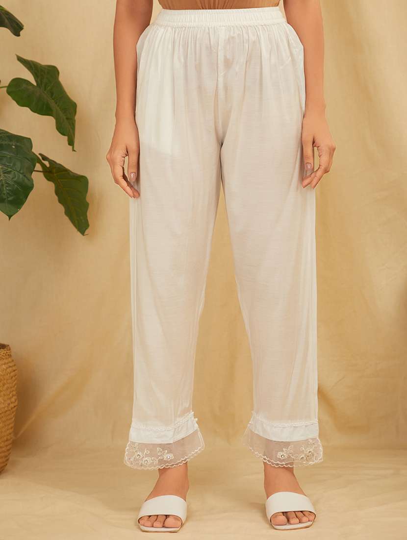 women three quarter sleeve kurta pant with dupatta set - 21975168 -  Standard Image - 4