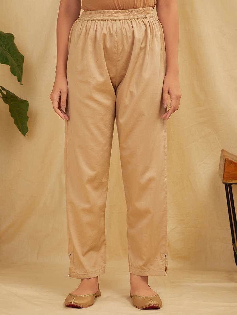 women three quarter sleeve kurta pant with dupatta set - 21975183 - Standard Image - 4