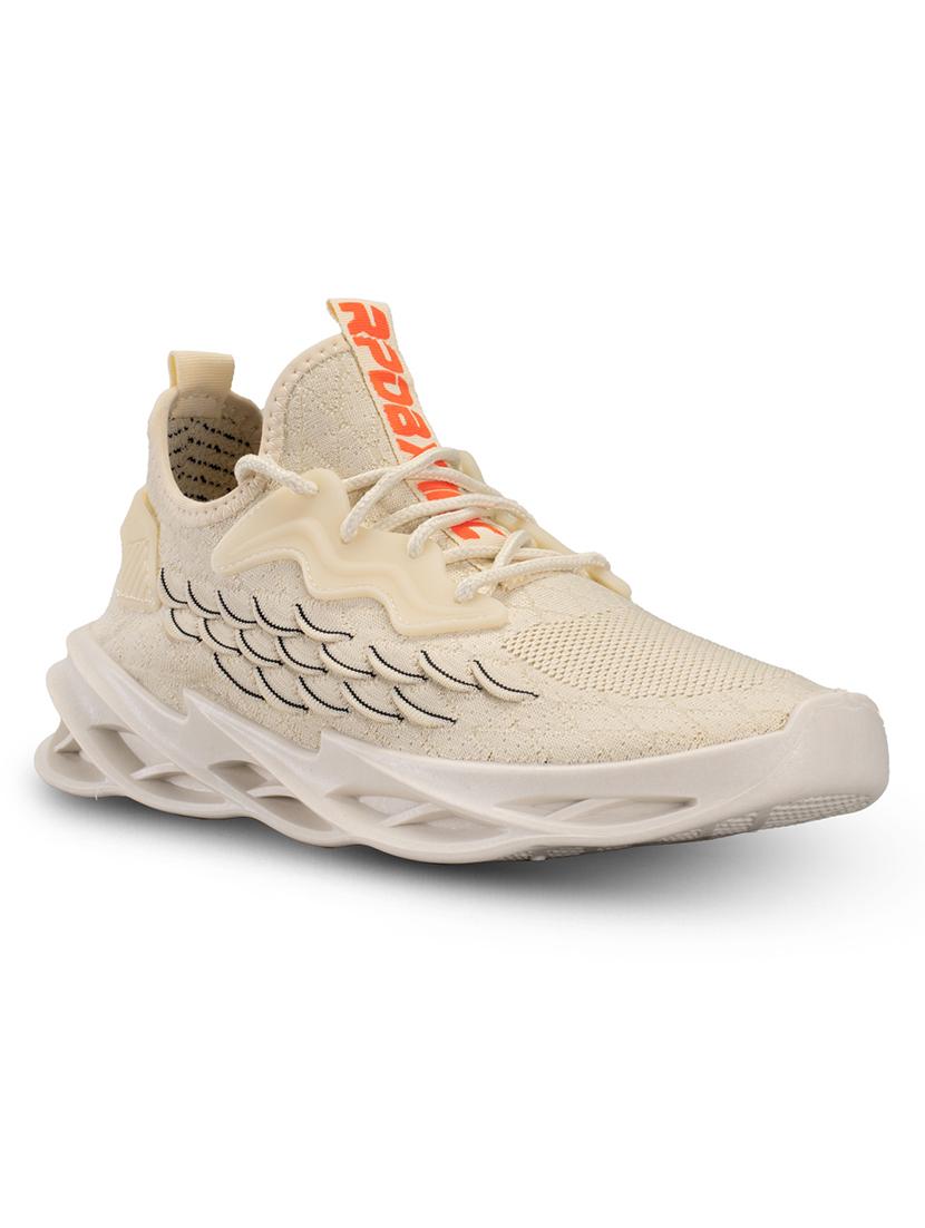 men beige lace up sneaker - 21975359 -  Standard Image - 1