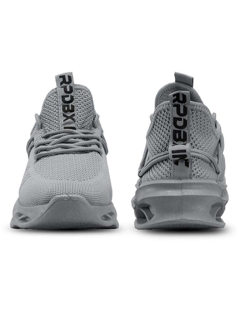 men grey lace up sneaker - 21975368 - Standard Image - 4