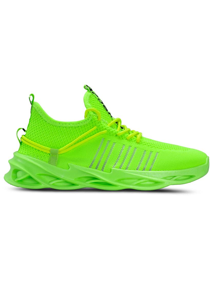 men green lace up sneaker - 21975369 - Standard Image - 1