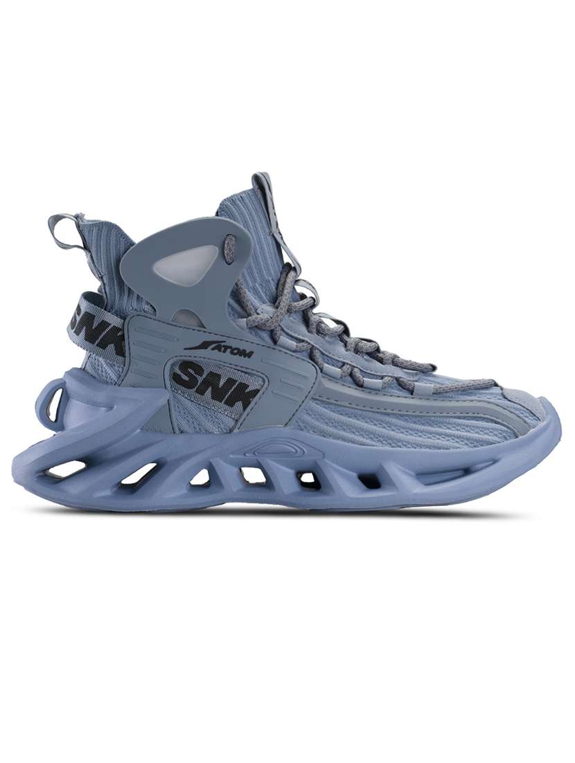 men blue lace up sneaker - 21975406 -  Standard Image - 1