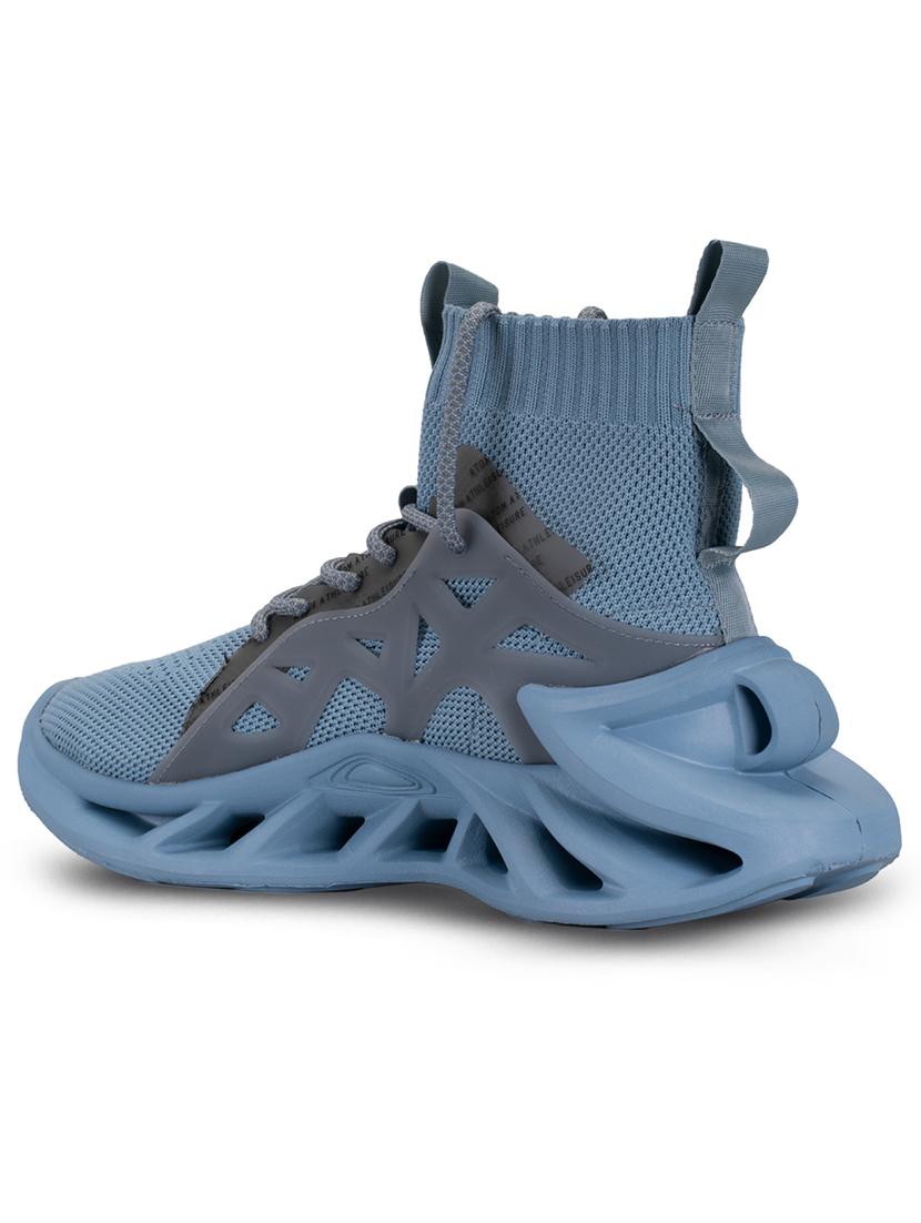 men blue lace up sneaker - 21975408 -  Standard Image - 1