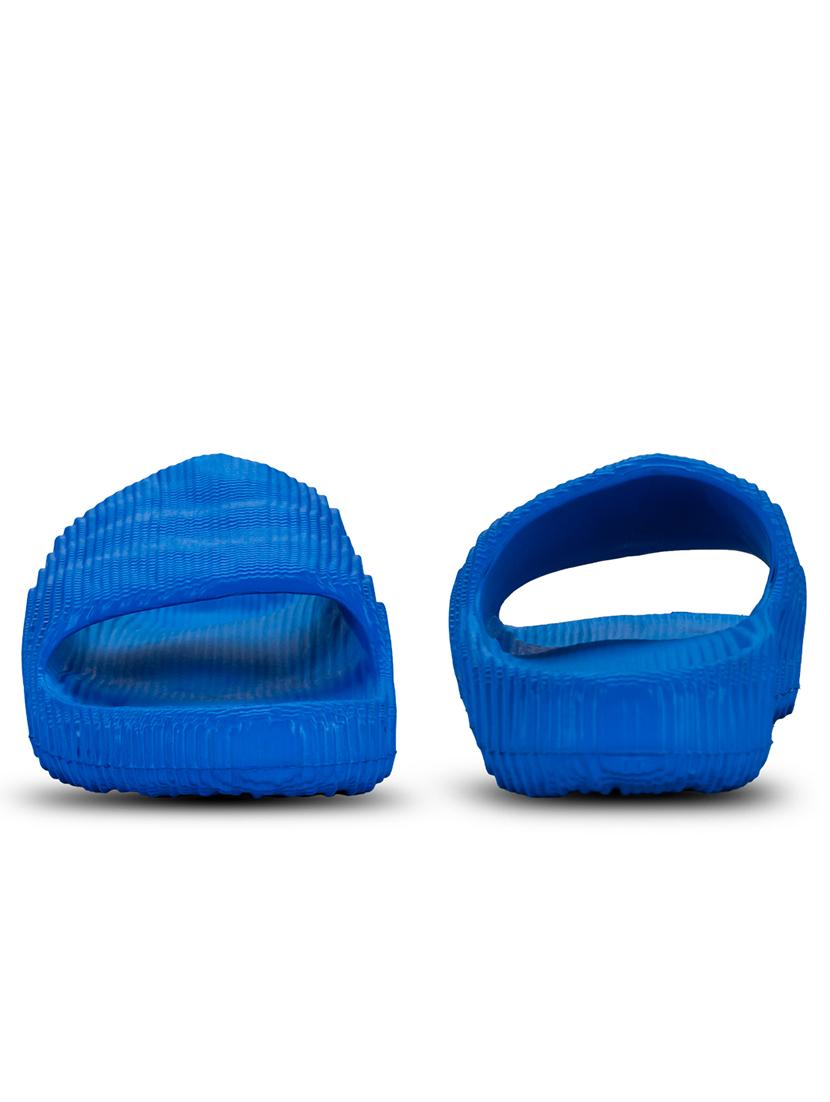 men blue slip on slider - 21975476 - Standard Image - 4