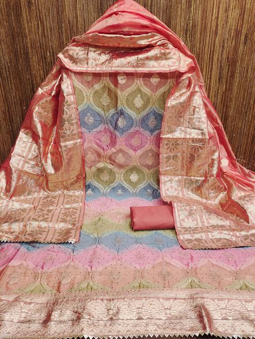women self design unstitched suit set - 21975499 - Standard Image - 0