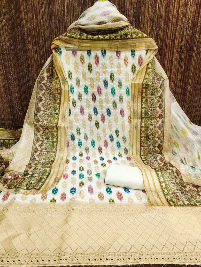 women printed unstitched suit set - 21975511 -  Standard Image - 1