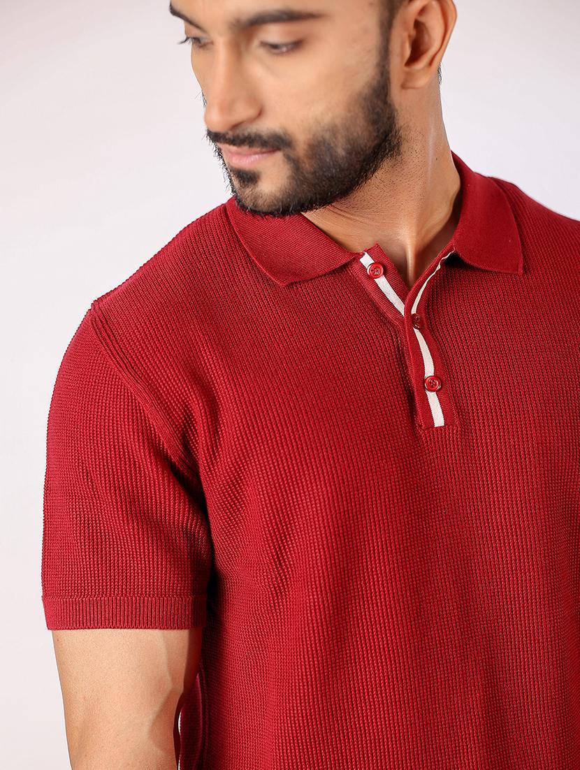 men solid short sleeve regular fit polo t-shirt - 21975736 - Standard Image - 4