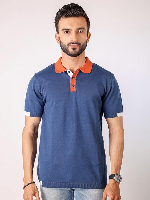 men solid short sleeve regular fit polo t-shirt - 21975737 - Standard Image - 0