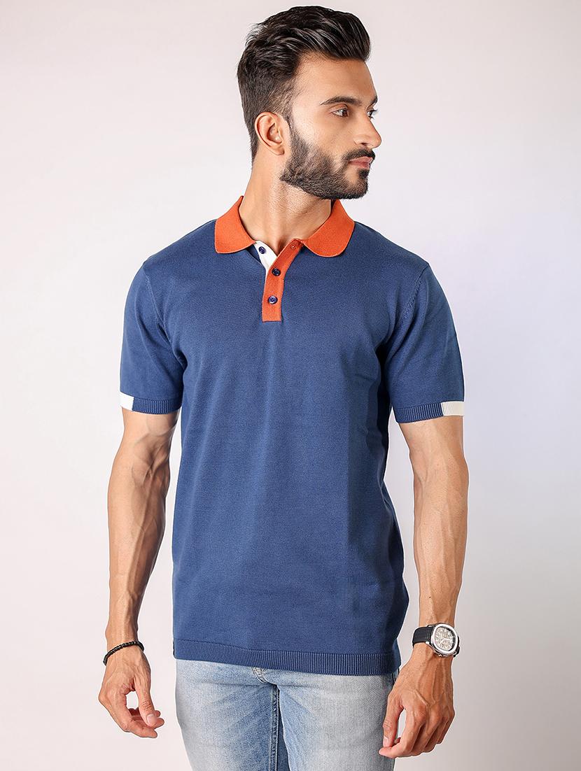 men solid short sleeve regular fit polo t-shirt - 21975737 - Standard Image - 1