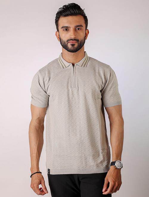 men self design short sleeve regular fit polo t-shirt - 21975753 - Standard Image - 0