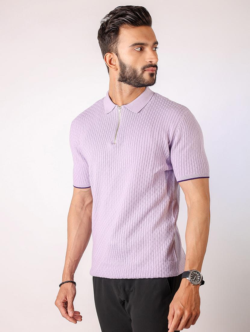 men self design short sleeve regular fit polo t-shirt - 21975774 - Standard Image - 1