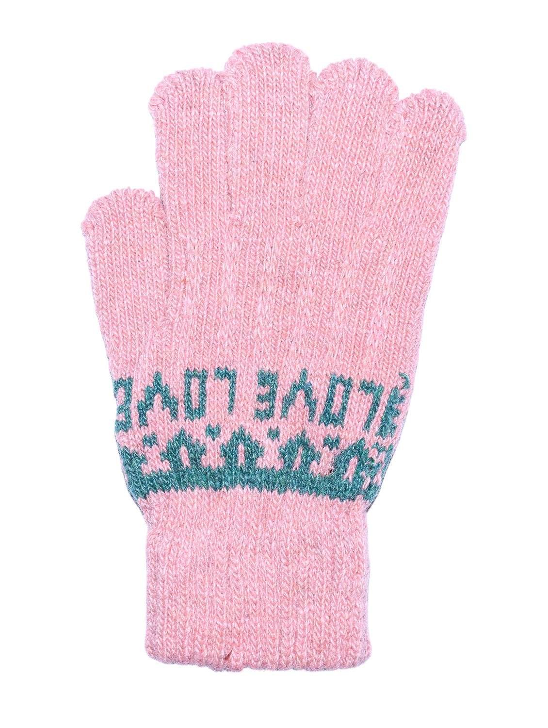girls self design winter gloves - 21975884 -  Standard Image - 1
