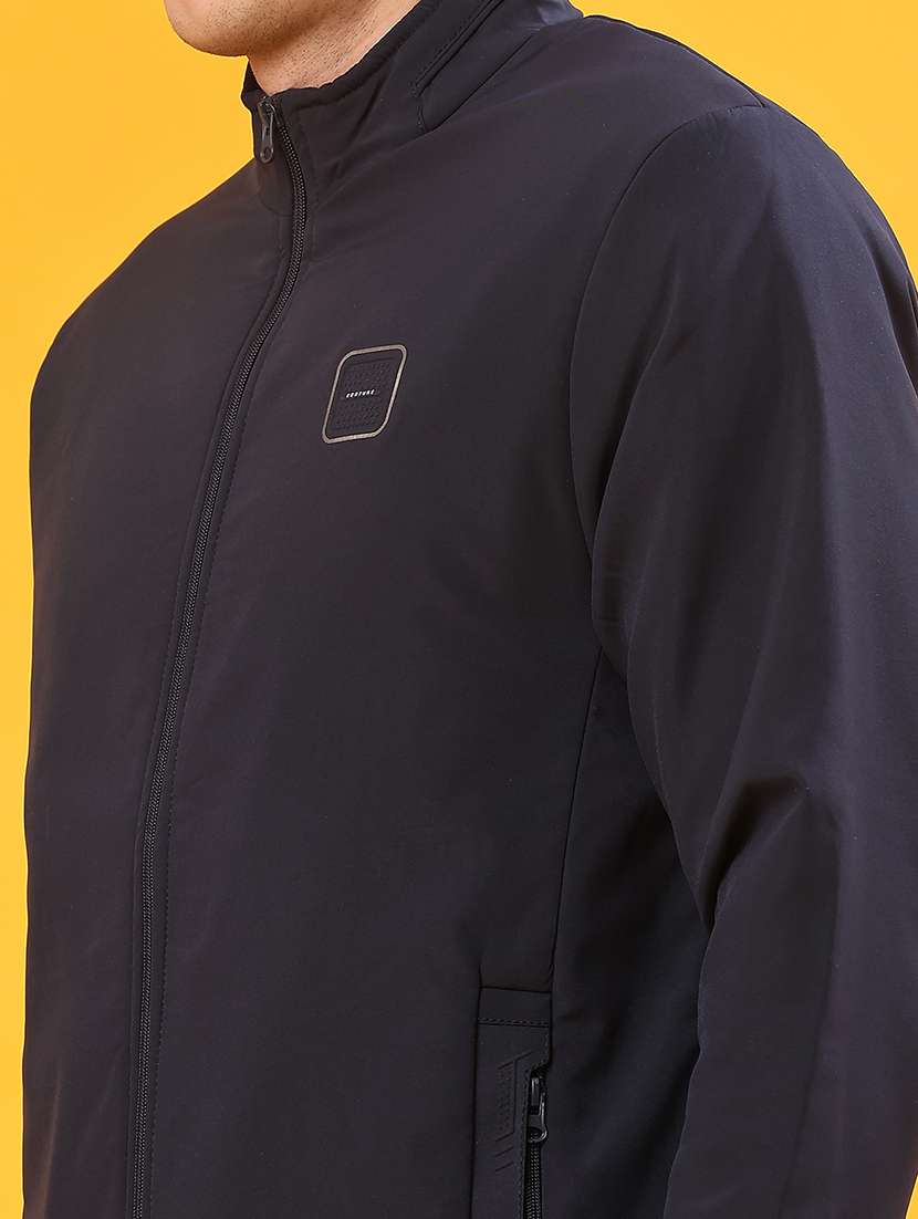 men solid long sleeve lightweight bomber jacket - 21975912 -  Standard Image - 4