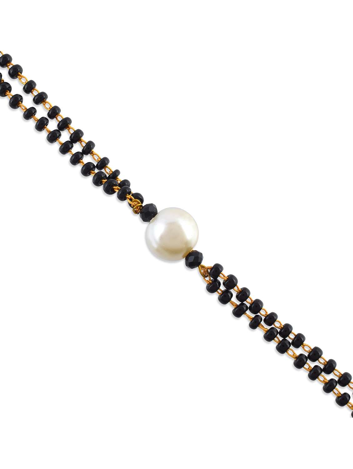 mangalsutra chain pearl bracelet women - 21976394 -  Standard Image - 1
