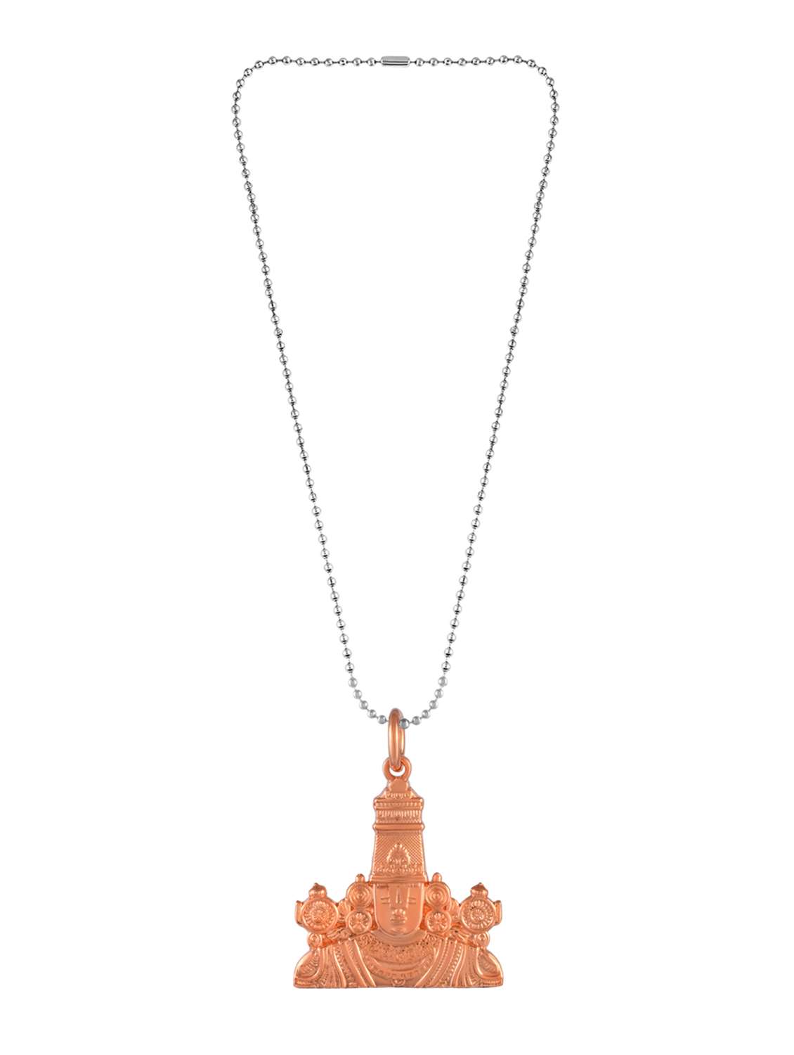 pure copper tirupati balaji pendant hindu spiritual - 21976557 -  Standard Image - 1