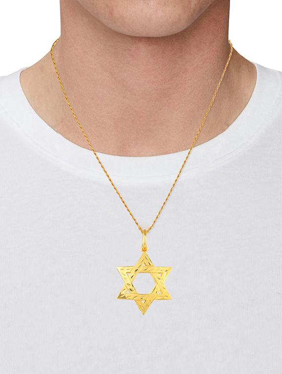 gold star patterned fashion jewellery - 21976579 - Standard Image - 4