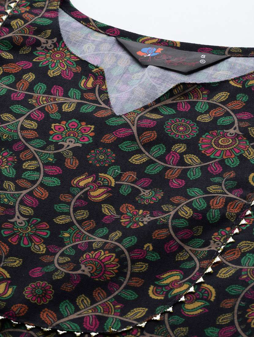 women three quarter sleeve kurta pant with dupatta set - 21976656 -  Standard Image - 4